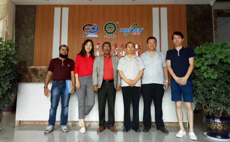 孟加拉国工商联合会董事Runu先生和Raz先生来到28圈注册网站考察会见